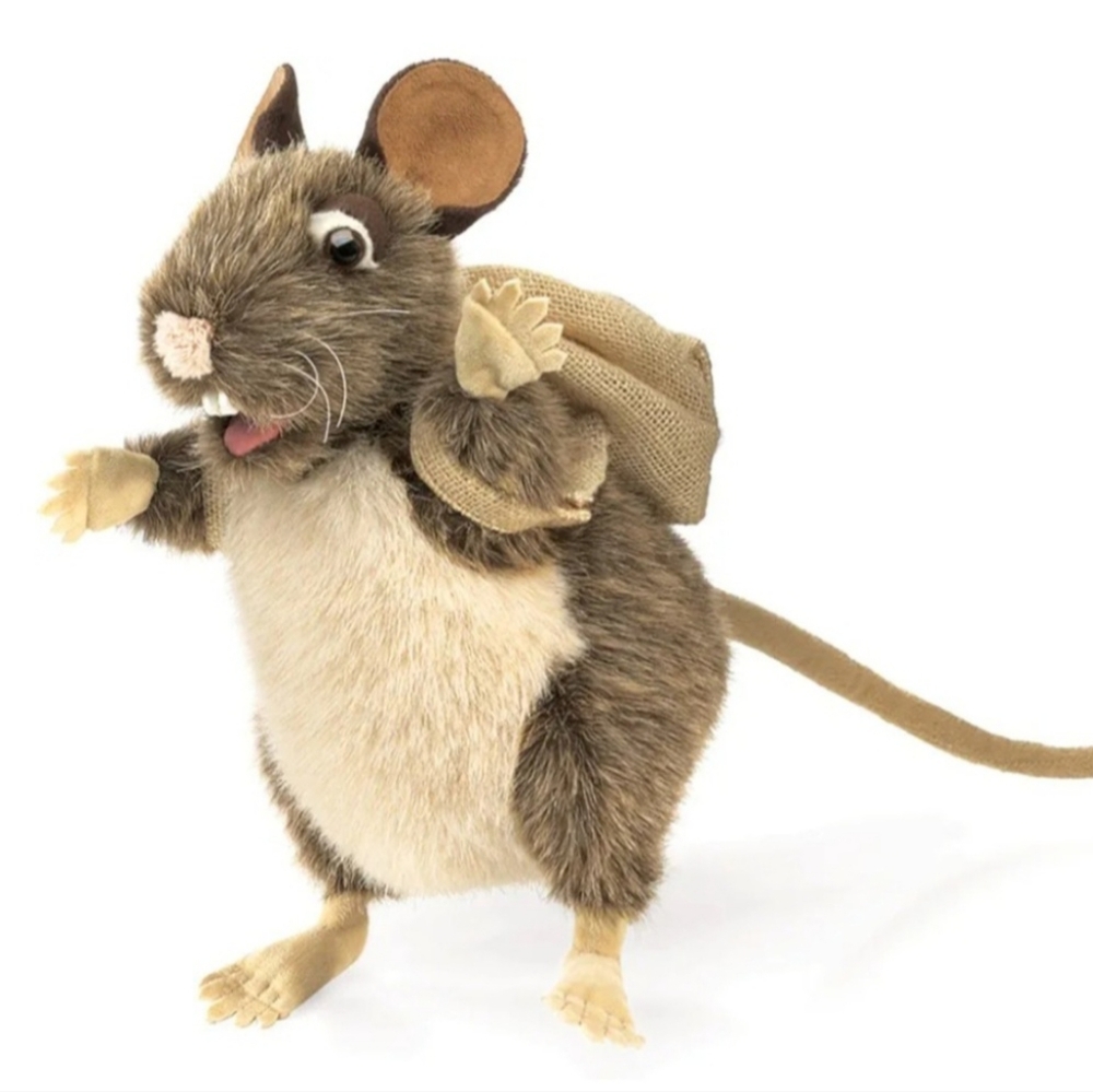 Folkmanis hand puppet Pack Rat